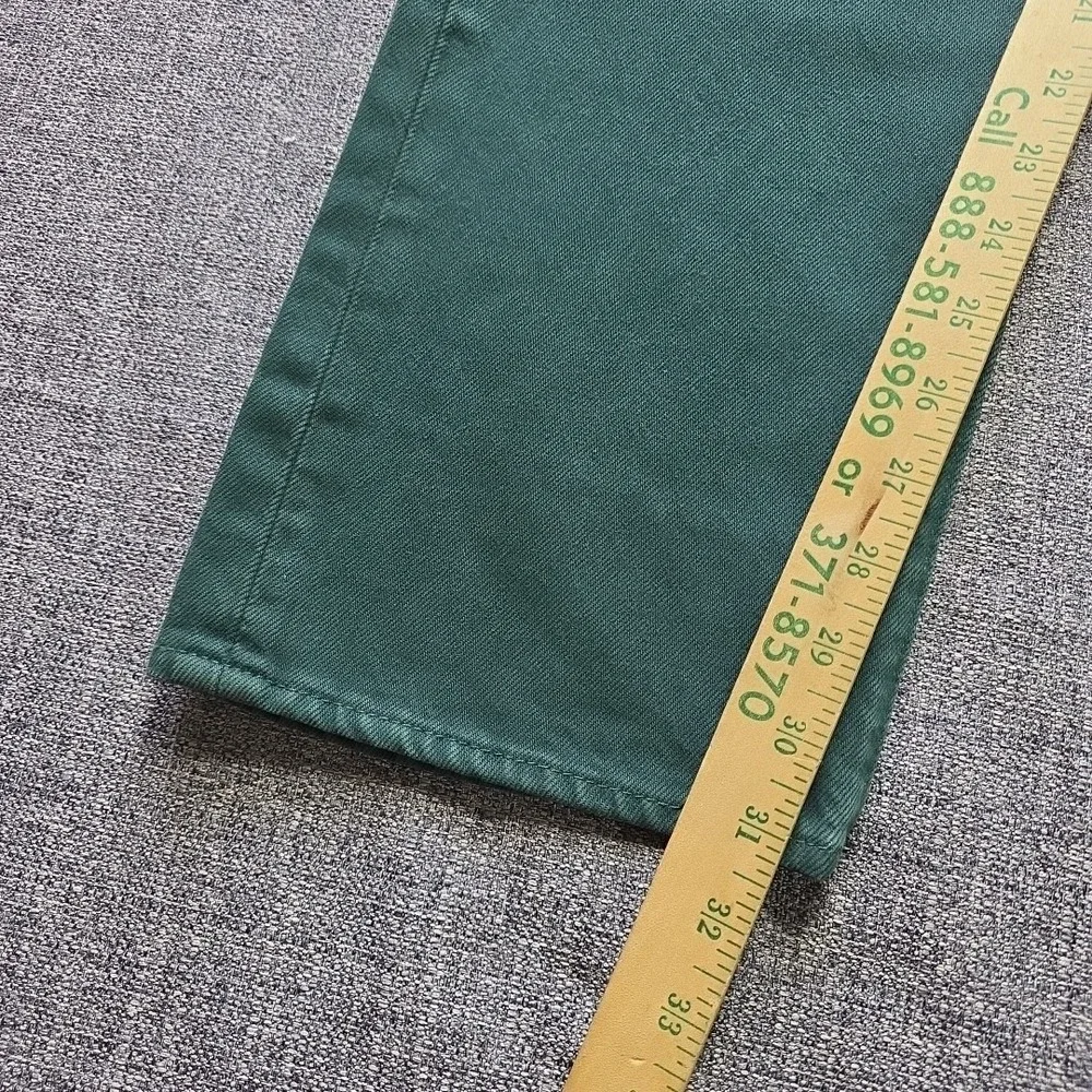 Levis 501 Original Fit Jeans Green 31x32 Straight Leg Button Fly Mens NWT